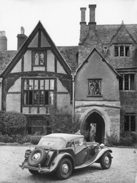 MG Midget Series TD (1950) - mit geschlossenem Dach