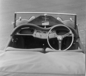 MG Midget Series TF (1954) - Interieur des rechtsgesteuerten Wagnes