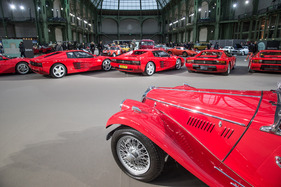 MG Midget TF Roadster (1954) - als Lot 303 versteigert an der Bonhams Grand Palais Verteigerung in Paris am 4. Februar 2016