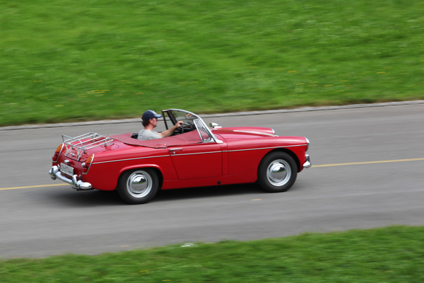 MG Midget auf Heimatkurs - British Car Meeting Mollis 2017