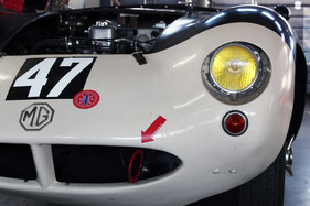 MG Mistral (1956) - FIA-Sicherheitsmerkmale