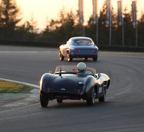 MG Mistral (1956) - im Rennen für zweisitzige Sportwagen und GT bis 1961 am AvD Oldtimer Grand Prix 2012