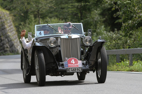 MG Model TC (1948) - an der OCC Jungfrau Rallye 2018