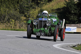 MG Montlhery (1931) mit Startnummer 325 an der Arosa ClassicCar 2011