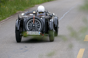 MG N Magnette Supercharger (1936) - im Feld der Vorkriegsrennwagen am GP Mutschellen 2012