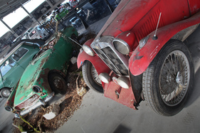 MG PA (1932) - in der Sonderaussstellung "Scheunenfunde" des Pantheons im Sommer 2015