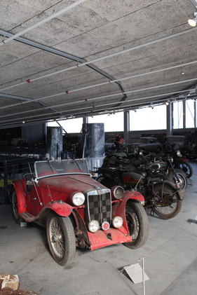 MG PA (1932) - in der Sonderaussstellung "Scheunenfunde" des Pantheons im Sommer 2015