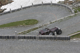 MG SA (1936) - an der Rallye Peking-Paris 2013 - Sonderprüfung Tremola Tag 31