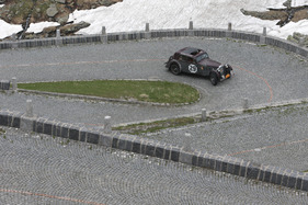 MG SA (1936) - an der Rallye Peking-Paris 2013 - Sonderprüfung Tremola Tag 31