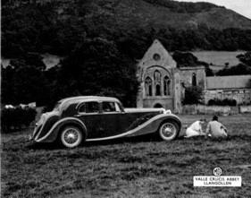 MG SA 2 Litre (1939) - as a sedan