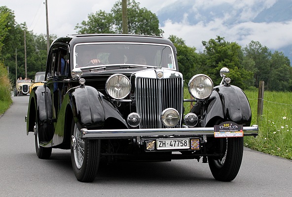 MG SA Saloon (1937) - Oldtimer in Obwalden OiO 2011