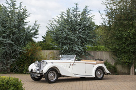 MG SA Tourer (1936) - as lot 230 at the Bonhams "The Golden Age of Motoring" auction on October 30, 2020