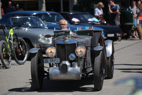 Image: MG Special at the departure - Oldtimer Sunday Morning on June 2, 2019