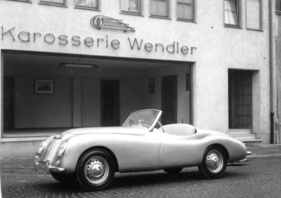 MG Sport Roadster Wendler (1952) - aufgenommen bei Wendler Reutlingen