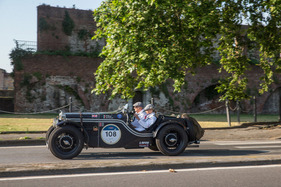 MG T Supercharger (1939) - an der Mille Miglia 2021