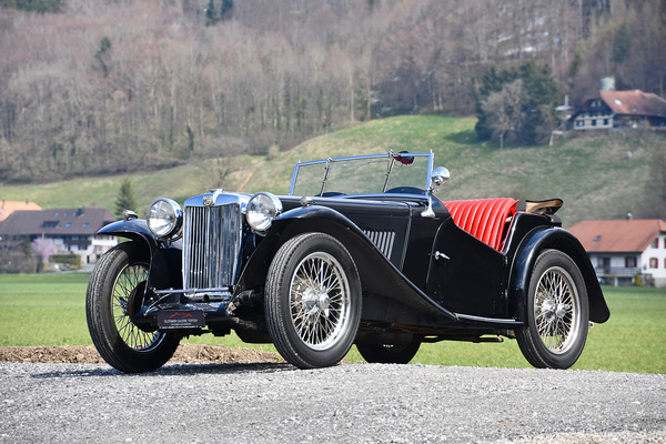 Image: MG TA (1939) - offered as lot 03 at the auction of the Oldtimer Gallery at the Swiss Classic World Lucerne on May 28, 2022