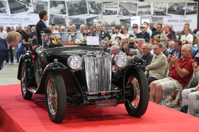 MG TA (1939) - als Lot 03 anlässlich der Versteigerung der Oldtimer Galerie an der Swiss Classic World Luzern am 28. Mai 2022