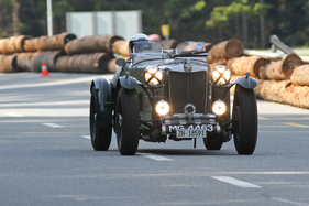 MG TA Speical Q-Type (1936) - an der Veranstaltung Lenzerheide Motor Classics 2014