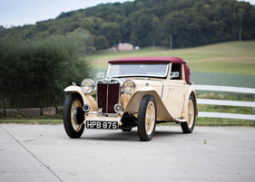 MG TA Tickford Drophead Coupé by Salmons & Sons (1938) - als Lot 221 an der RM/Sotheby's Hershey Versteigerung vom 6./7. Oktober 2016