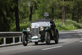 MG TB (1939) - am 31. British Classic Car Meeting St. Moritz 2025