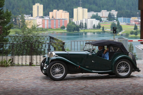 MG TB (1939) - am 31. British Classic Car Meeting St. Moritz 2025