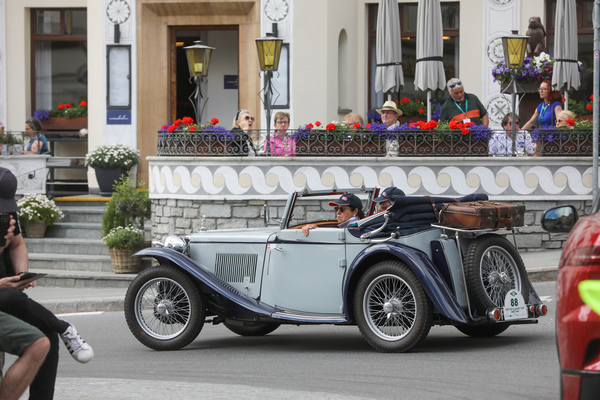 MG TB Tickford (1939) - 29. British Classic Car Meeting St. Moritz 2023