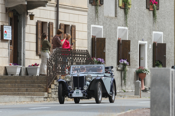 MG TB Tickford (1939) - 29. British Classic Car Meeting St. Moritz 2023