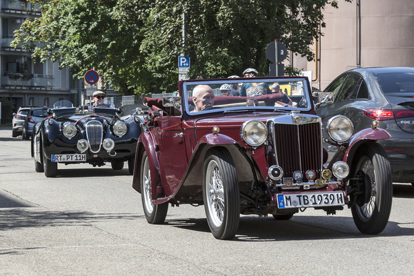 MG TB Tickford Drophead Coupé (1939) – Tübingen Classic Oldtimerfestival 2024