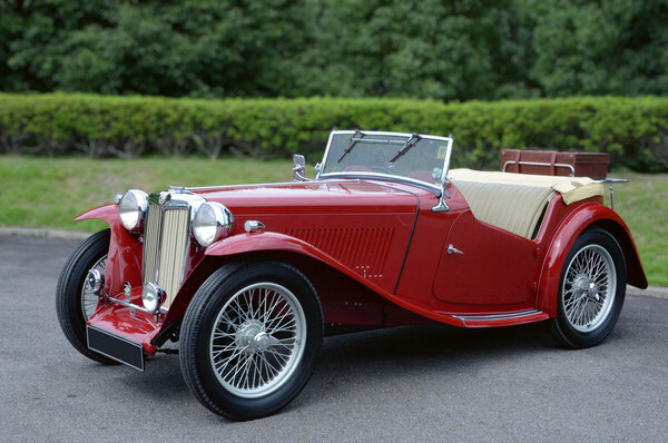 Image: MG TC (1947) - Guest of honor at the 32nd Swiss Classic British Car Meeting 2024 in St-Prex