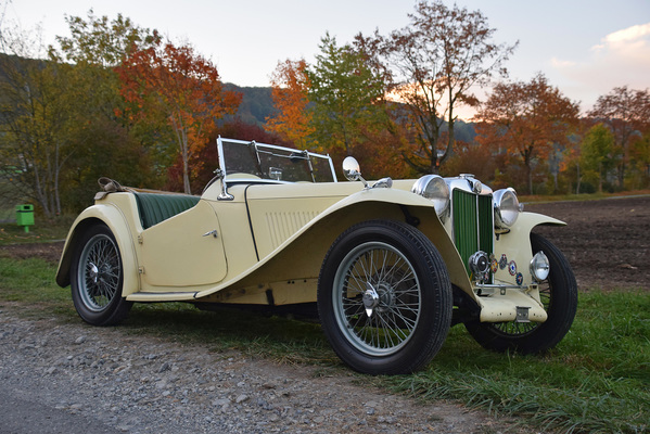 MG TC (1947) - gemeldet als Lot 013 an der Versteigerung der Oldtimer Galerie in Toffen am 30. März 2019