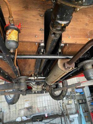 MG TC (1948 ) - Der Fussboden konnte gerettet werden