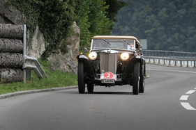MG TC (1948) - an der OCC Jungfrau Rallye 2020