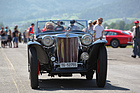 Bild: MG TC (1948) - bei der Abfahrt - BCM Mollis 2019
