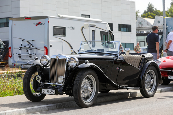MG TC (1948) - beliebter Sportwagen der Nachkriegszeit - 8. Lägern Classic 2025