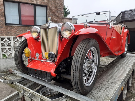 MG TC (1948) - das Ergebnis kann sich sehen lassen..