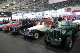 MG TC (1948) - klassischer britscher Roadster, angeboten zum Messepreis von EUR 33'900 - Bremen Classic Motorshow 2020