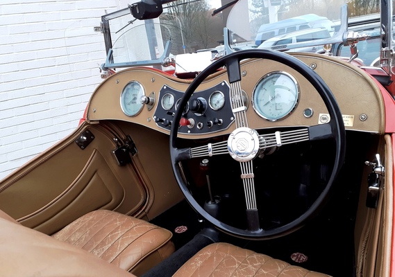 MG TC (1948) - startklar