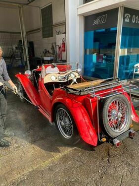 MG TC (1948) - vorsichtige Wäsche MG TC (1948) - vorsichtige Wäsche