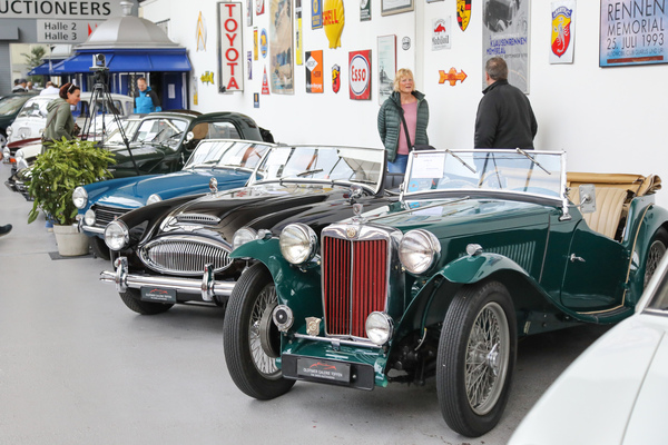 MG TC (1949) - Höchstgebot weit unter den Erwartungen, nicht verkauft - als Lot 22 an der Oldtimer Galerie Toffen Versteigerung “Klassische Automobile & Motorräder” Oktober 2024