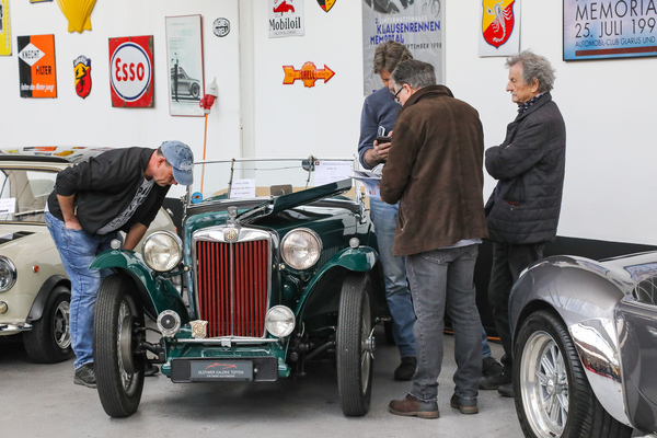 MG TC (1949) - als Lot 50 angeboten an der Versteigerung der Oldtimer Galerie in Toffen am 22. März 2025