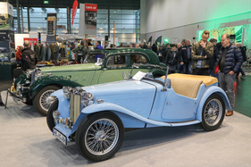 MG TC (1949) - spätes Exemplar des ersten Nachkriegs-MG - Bremen Classic Motorshow 2023 (1949)