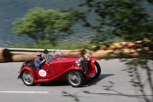 Bild: MG TC (1954) - Dorfgruppe - Lenzerheide Motor Classics 2018