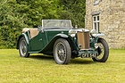 MG TC Midget (1947) - als Lot 641 angeboten anlässlich des Iconic Auctioneers "Silverstone Festival Classic Sale" am 25./26. August 2023