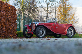 MG TC Roadster (1948) - offered as lot 206 at the Bonhams Les Grandes Marques du Monde au Grand Palais Paris auction on February 3, 2022