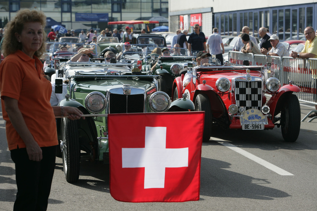 MG TC - at the Oldtimer Grand Prix Safenwil 2011