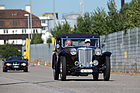 MG TC - dezent in Schwarz - am 2. TCS Youngtimer und Classictreffen in Pratteln im Jahr 2016