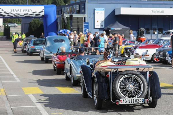 MG TC from 1948 in the Rally North Fricktal group - 31st Oldtimer Grand Prix Safenwil 2023