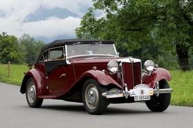 MG TD (1950) - Oldtimer in Obwalden OiO 2011 (1950)