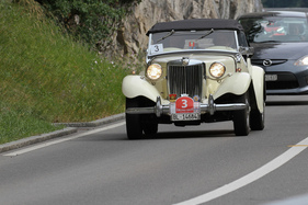 MG TD (1951) - an der OCC Jungfrau Rallye 2020