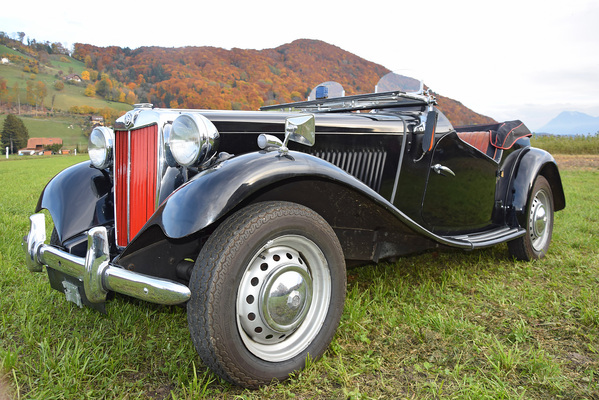 MG TD (1952) - angeboten an der Versteigerung der Oldtimer Galerie in Toffen am 28. November 2015